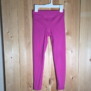 90 Degree By Reflex Vibrant Pink Kids Leggings